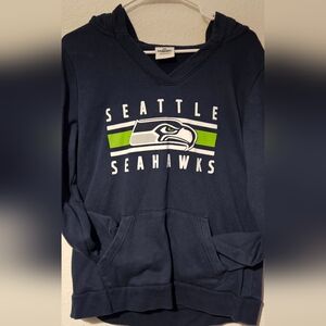 Seattle Seahawks Navy Blue Hoodie